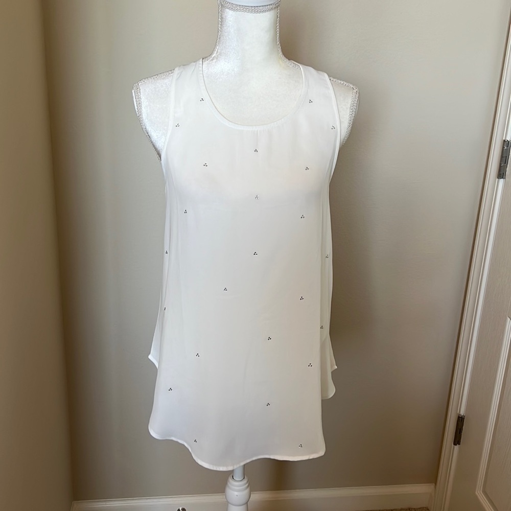 Cotton On Sleeveless Top with Rhinestone Embellishment #232